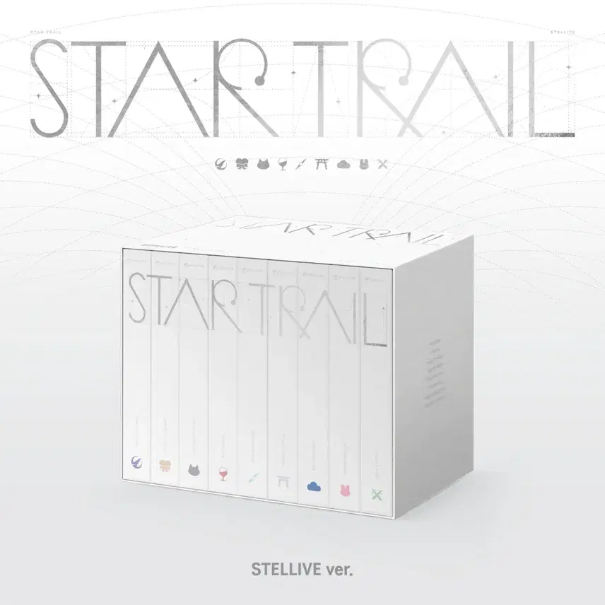 [BUNJANG] Stellive Startrail Album POB Poster / 스텔라이브 스타트레일 앨범 미공포O