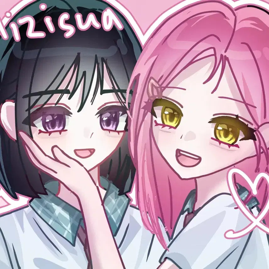 [BUNJANG] Headshot Commission (Manga/Anime Style) / 2000원 두흉상 반신 그림 커미션