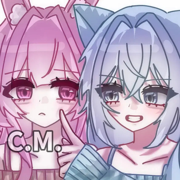 [BUNJANG] Headshot Commission (Manga/Anime Style) / 2000원 두흉상 반신 그림 커미션