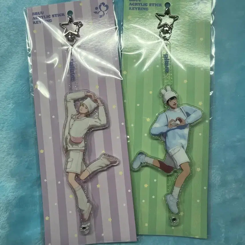 [BUNJANG] PLAVE Ppoo Acrylic Stick Noah &amp; Hamin Bundle Set (Sealed) / 플레이브 뿌 아크릴스틱 노아&amp;하민 일괄 양도 (미개봉)