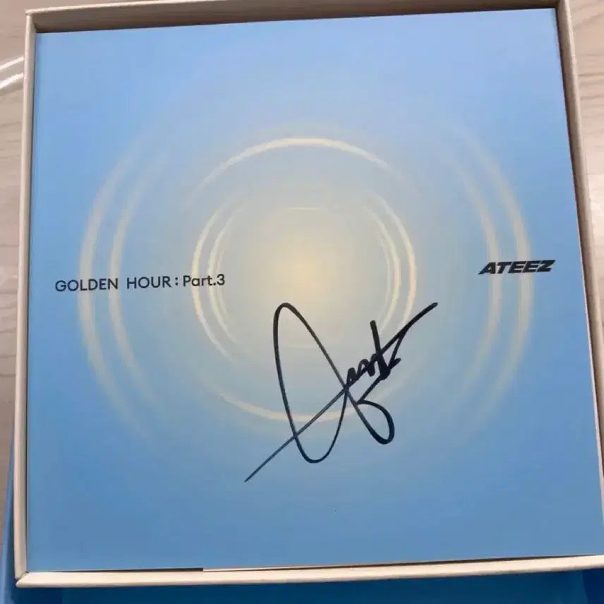 [BUNJANG] ATEEZ Jongho US Exclusive Signed Lemon Drop Album / 에이티즈 미국 한정판 종호 싸인반