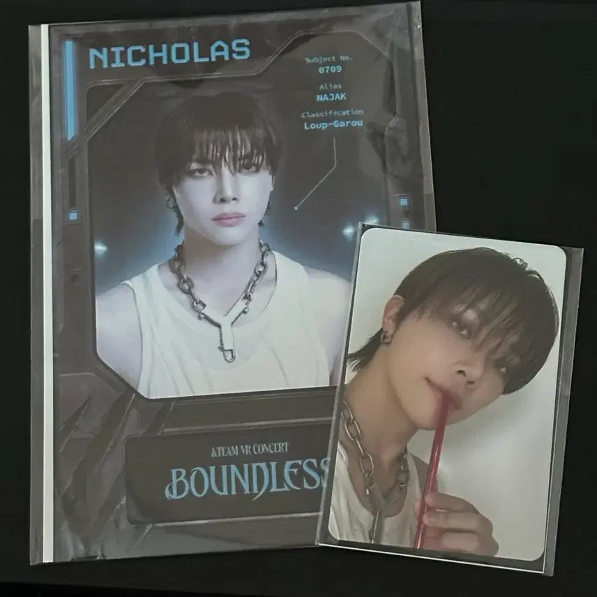 [SOLD OUT] 앤팀 니콜라스 vr 브이알콘서트 특전 포카 엽서 일괄 양도