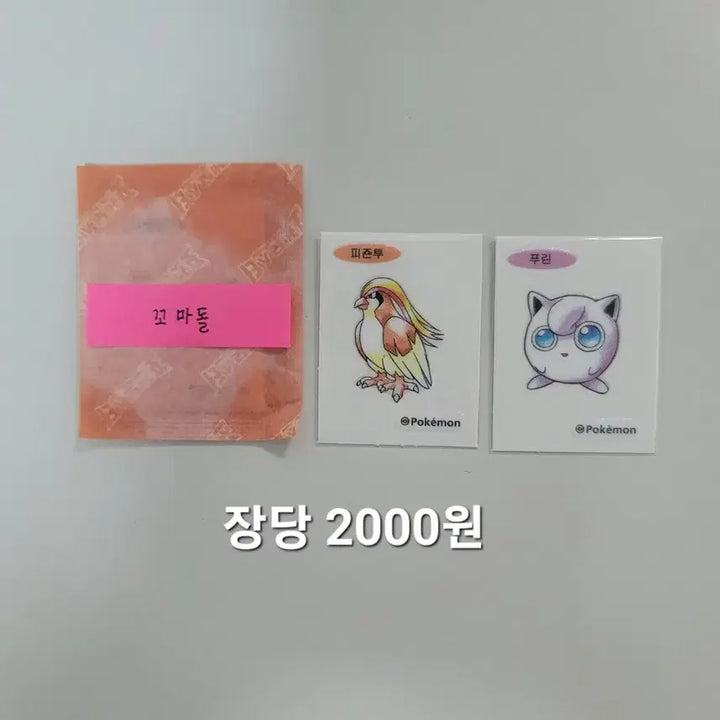 [BUNJANG] Pokemon Artwork Ttibu-seal Sticker / 포켓몬 아트워크 띠부씰