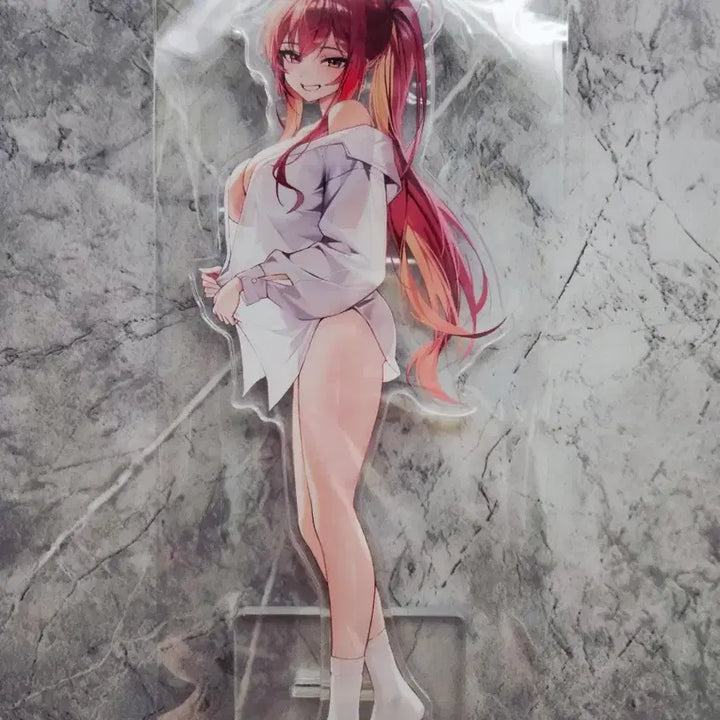 [BUNJANG] Nikke Rapha, Red Hood Acrylic Stand, Photocard, Tapestry Bundle Set / 니케 라피, 레드후드 아크릴 및 포토카드, 테피스트리 일괄