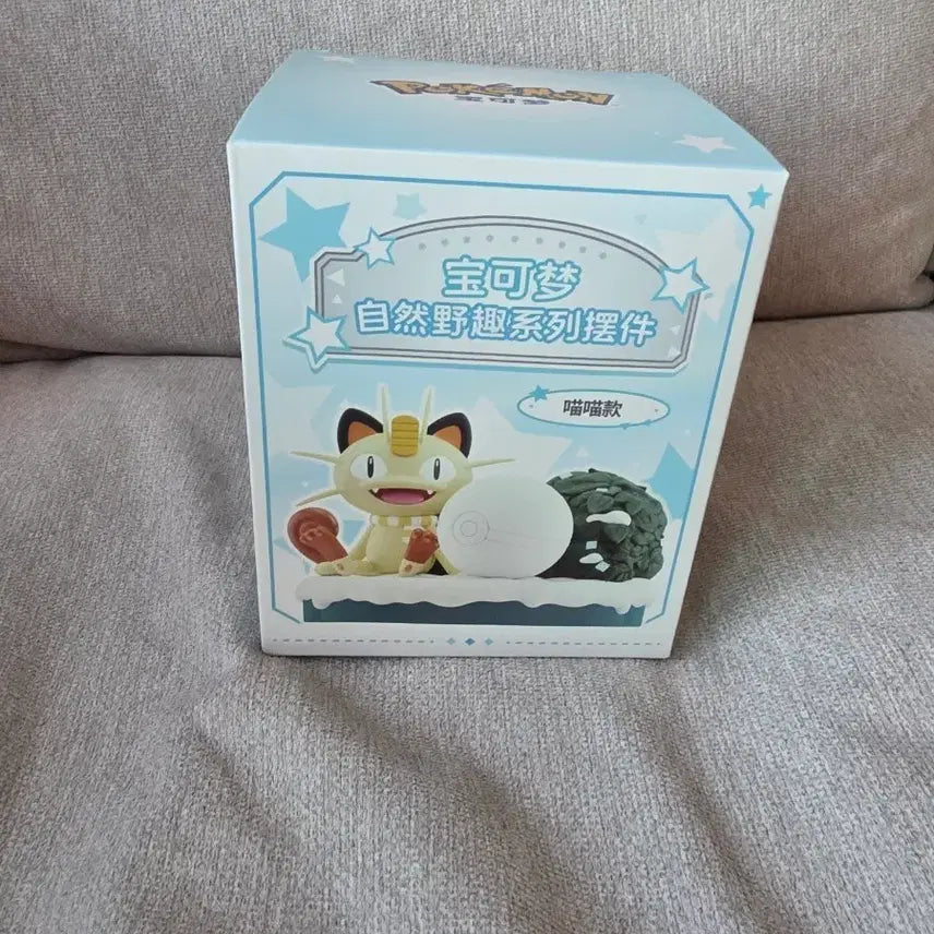 [BUNJANG] Pokemon Four Seasons Series Winter Meowth Figure / 포켓몬 사계절 시리즈 피규어 겨울 나옹이 피규어
