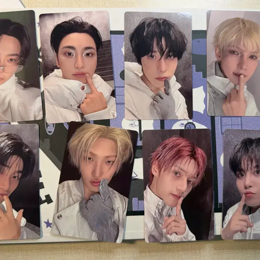 [BUNJANG] ATEEZ Lightstick Photocard Set (8 Types) / 에이티즈 포토카드 8종