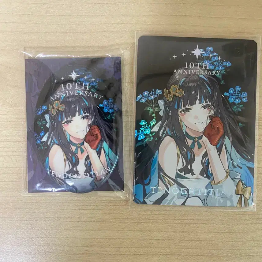 [BUNJANG] Fate/Grand Order Tlaloc Photocard and Can Badge Set / 페그오 틀랄록 포카,캔뱃지