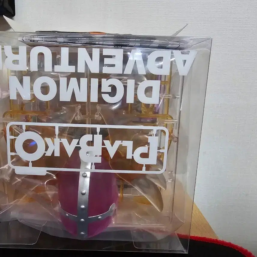 [BUNJANG] Digimon Adventure Holy Angemon Clear Version Plastic Model Figure / 디지몬 어드벤처 프라바코 홀리엔젤몬 클리어버전 프라모델 피규어