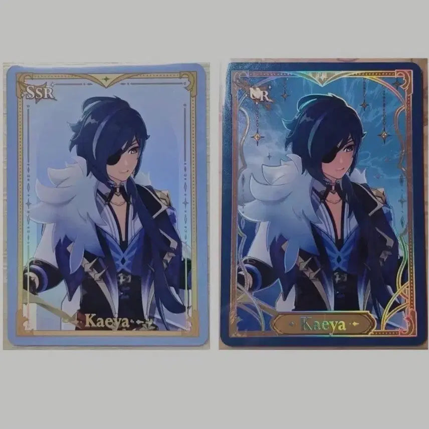 [BUNJANG] Genshin Impact Flowing Light Travelogue SSR UR Kaeya Bundle Set / 원신 흐르는 빛의 여행기 SSR UR 케이아 일괄