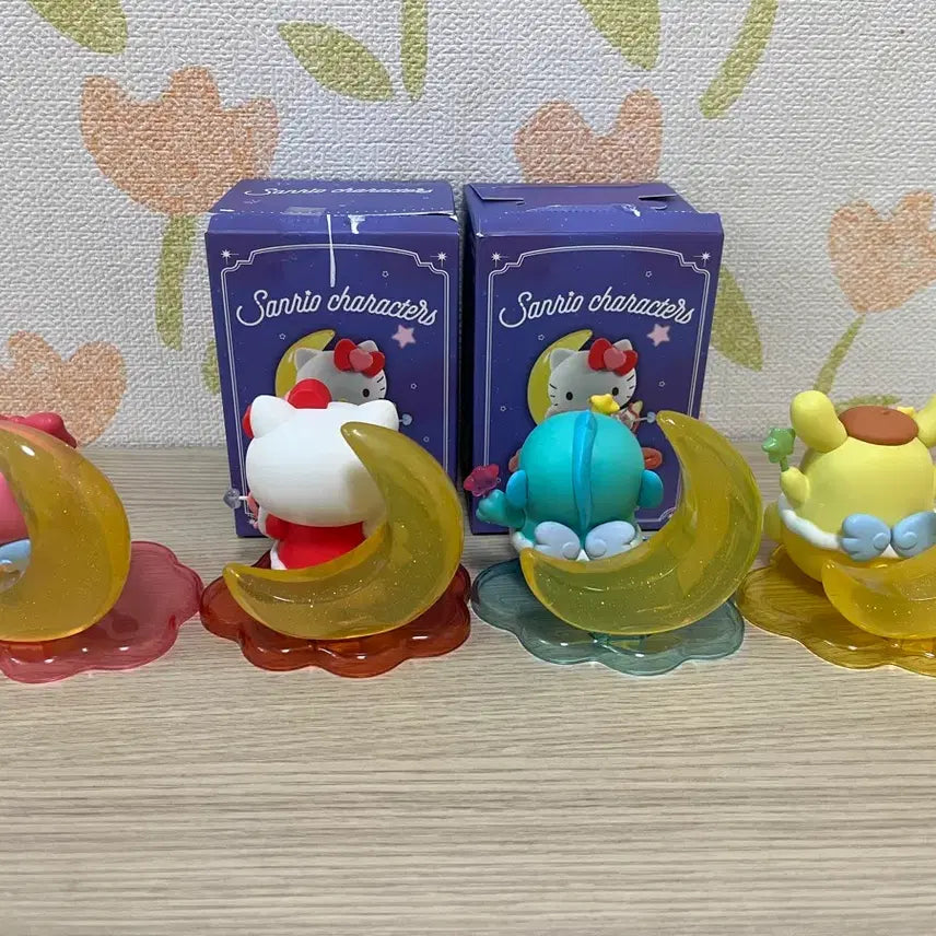 [BUNJANG] Sanrio Bundle Set - Hello Kitty, Hangyodon, Pompompurin, My Melody Figures / [일괄] 산리오 피규어 엔젤문 헬로키티 한교동 폼폼푸린 마이멜로디
