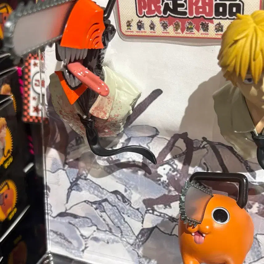 [BUNJANG] Jump Shop Limited Chainsaw Man Motion Magnet / 점프샵 한정 체인소맨 모션 마그넷