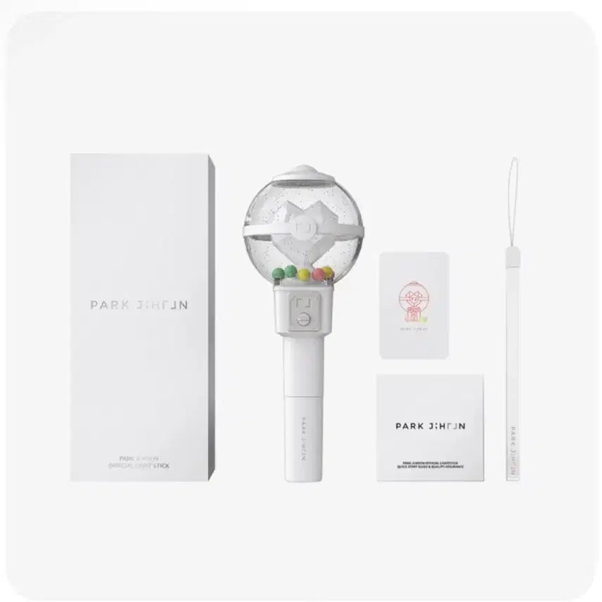 [BUNJANG] Park Ji Hoon Official Lightstick Sealed Bundle Set (Photocard Included) / 박지훈 뽑봉 미개봉 새상품 풀박스(포카 포함)