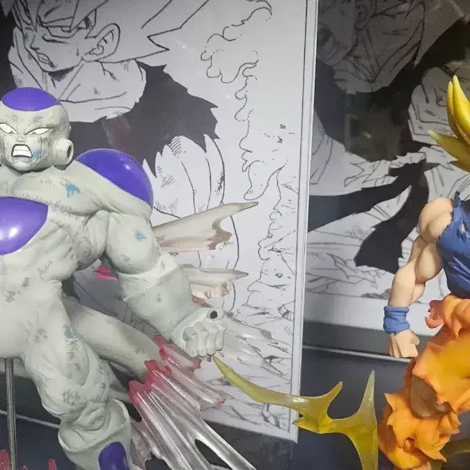 [BUNJANG] Dragon Ball Son Goku &amp; Frieza Figure Set / 드래곤볼 피규어 손오공 프리저
