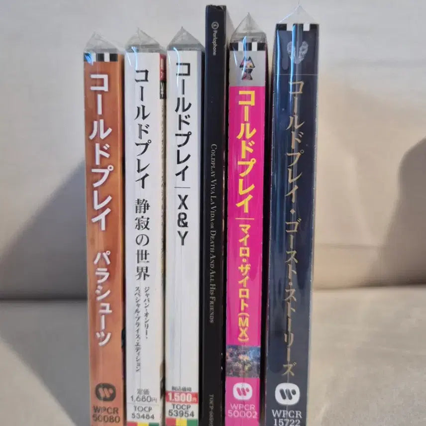 [BUNJANG] Coldplay Japan Edition Albums 1-6 Bundle Set / 콜드플레이 일본반 1집~6집 일괄