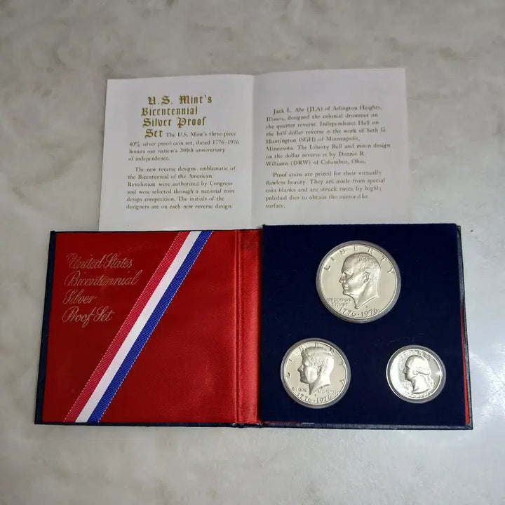 [BUNJANG] United States Mint 200th Anniversary Silver Proof Set / ("프루프" 은화) 미국1976독립200주년 기념주화 "실버 프루프 세트" w/OGP