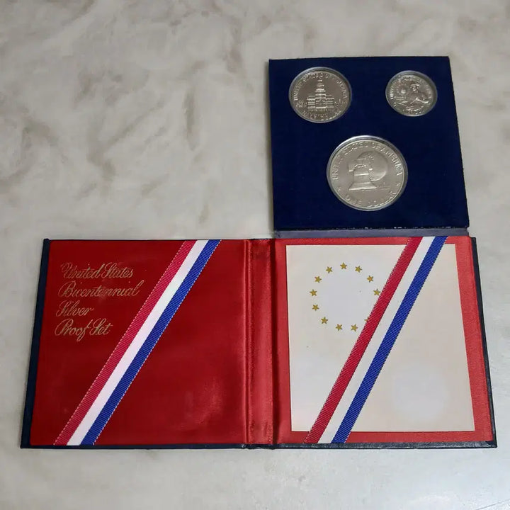 [BUNJANG] United States Mint 200th Anniversary Silver Proof Set / (은화)미국1976 독립 200주년 기념주화 "실버 프루프 세트" w/OGP