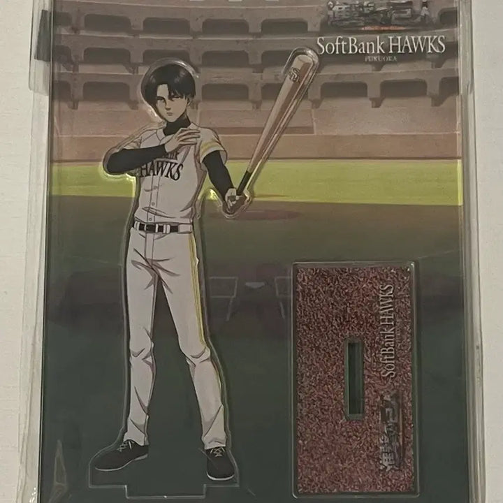 [BUNJANG] Attack on Titan Levi SoftBank Acrylic Stand / 진격의거인 리바이 소프트뱅크 아크릴 스탠드 판매