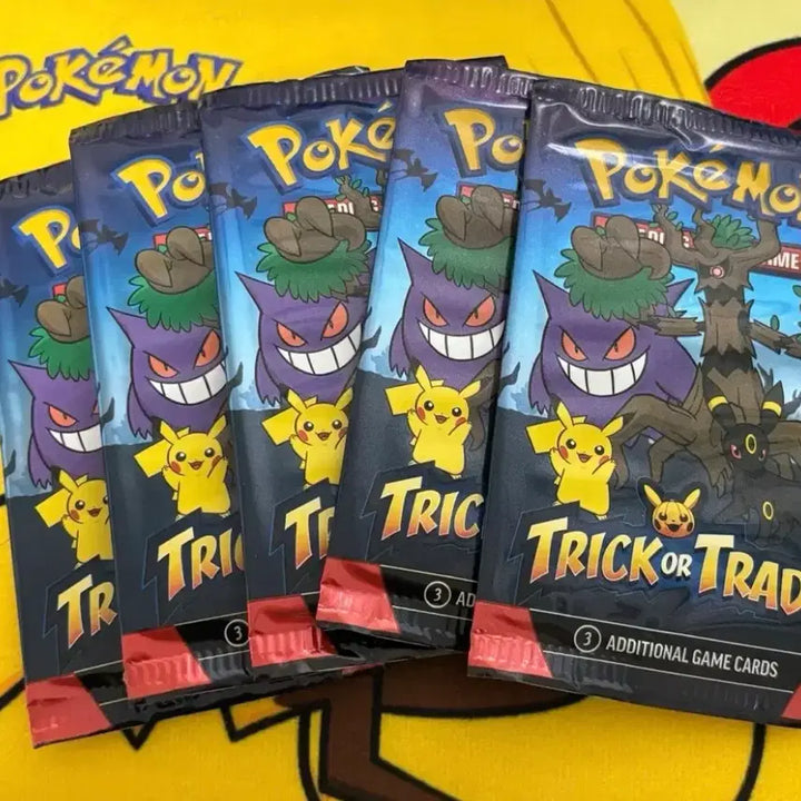 [BUNJANG] Pokemon 2024 Trick or Trade 5-Pack Bundle Set / [포켓몬카드] 2024 할로윈팩 5팩 일괄 판매합니다