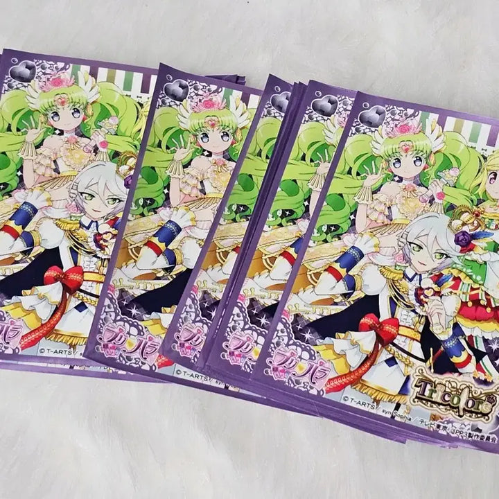 [BUNJANG] Pripara Tricolore Sleeves Hibiki Paruru Fuwari / 프리파라 트리콜로르 슬리브    .  히비키 파루루 후와리