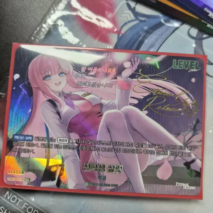 [BUNJANG] Eternal Return Charlotte SSL Special Booster / 니벨아레나 이터널리턴 스페셜부스터 샬럿 SSL 판매합니다(급처)