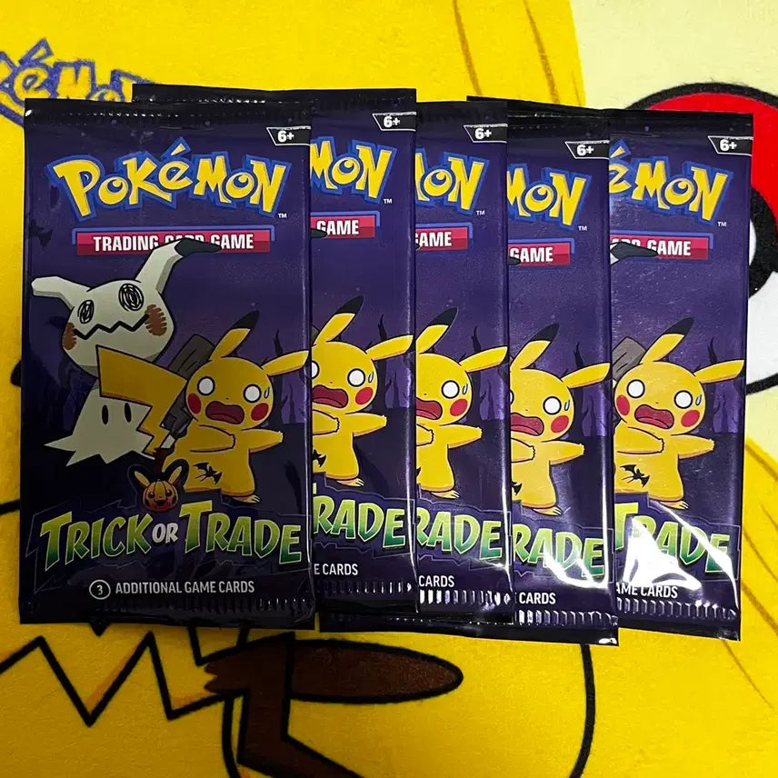 [BUNJANG] Pokemon TCG 2023 Halloween Pack Bundle Set / [포켓몬카드] 2023 할로윈팩 5팩 일괄 판매합니다