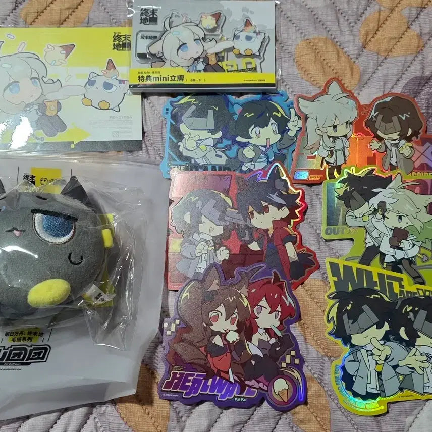 [BUNJANG] Arknights Endfield Manager Bubble Doll Set / 명일방주 엔드필드 관리자 버블인형 굿즈 판매