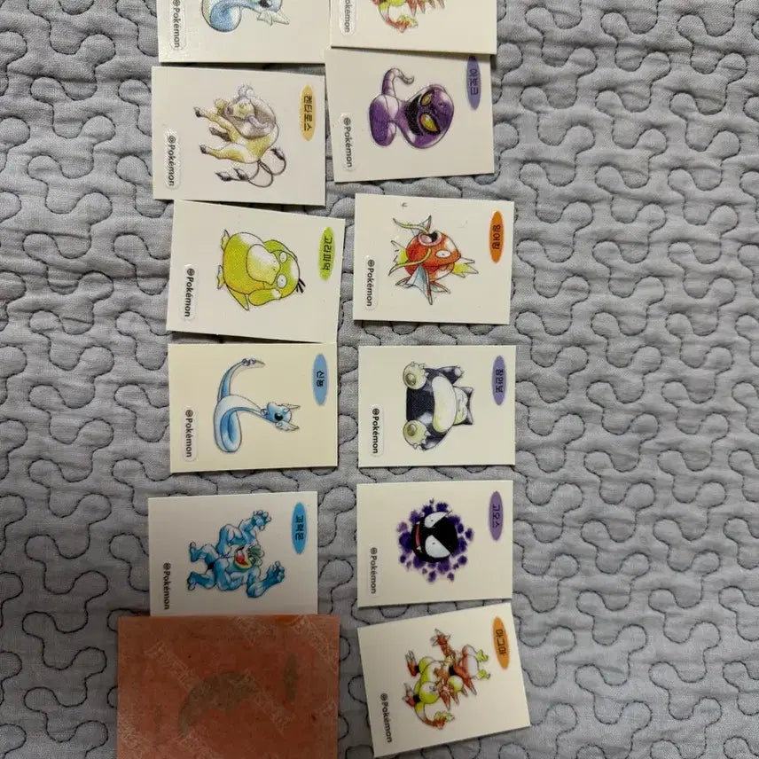 [BUNJANG] Pokemon 30th Anniversary Stickers Bundle / 포켓몬 30주년 띠부씰