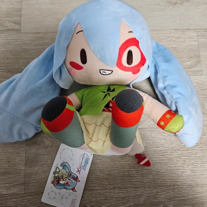 [BUNJANG] Hatsune Miku Fuwa Fuwa Puchi Nuigurumi Satisfaction MIKUPAN / (이번달만 4천원 할인) 하츠네 미쿠 후와후와 푸치 누이구루미 새티스펙션 밐빵이