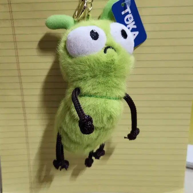 [BUNJANG] Caterpillar Plush Keychain / 애벌레 키링인형