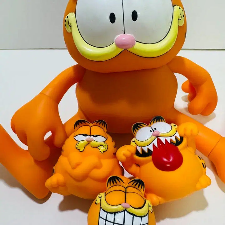 [BUNJANG] Garfield 4-Piece Figure Set / 가필드 피규어 4종 세트