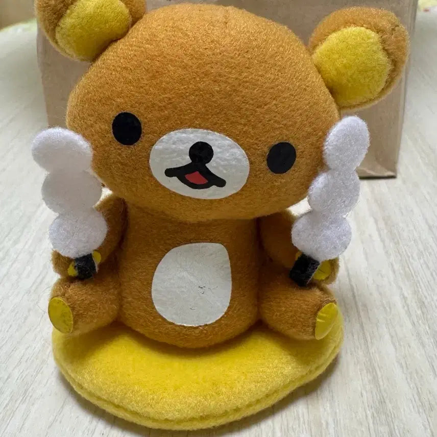 [BUNJANG] Classic Rilakkuma Dango Plush Toy (Working) / 고전 리락쿠마 당고 인형 작동O