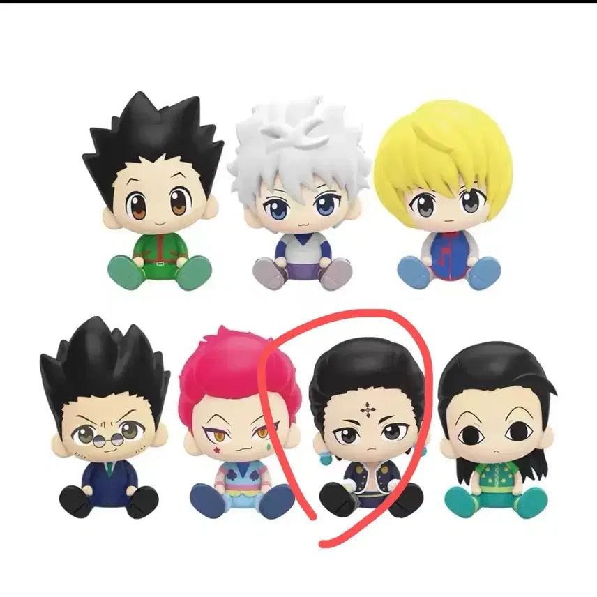 [BUNJANG] Hunter x Hunter Chrollo Figure / 헌터헌터 눌셋 피규어 클로로 팝니다