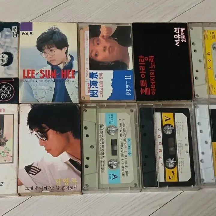 [BUNJANG] Various Artists Korean Pop Cassette Tape Collection / 대중가요 레전드 가수들 테이프