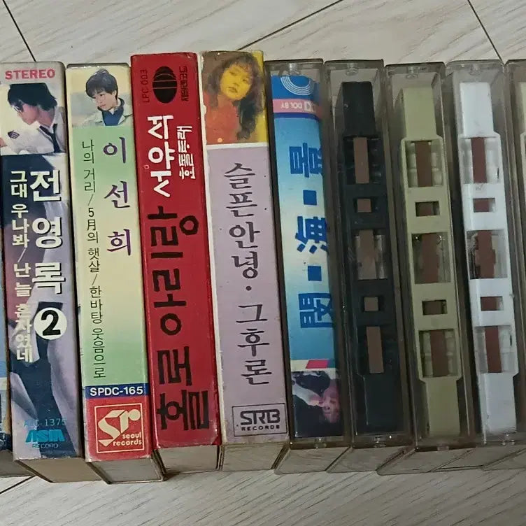 [BUNJANG] Various Artists Korean Pop Cassette Tape Collection / 대중가요 레전드 가수들 테이프