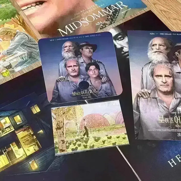 [BUNJANG] Midsommar, Hereditary, The Handmaiden, etc. A24 Film Merchandise Bundle Set / 보이즈 어프레이드 포스터 오리지널 티켓 오티 필름마크 아리에스터영화 유전