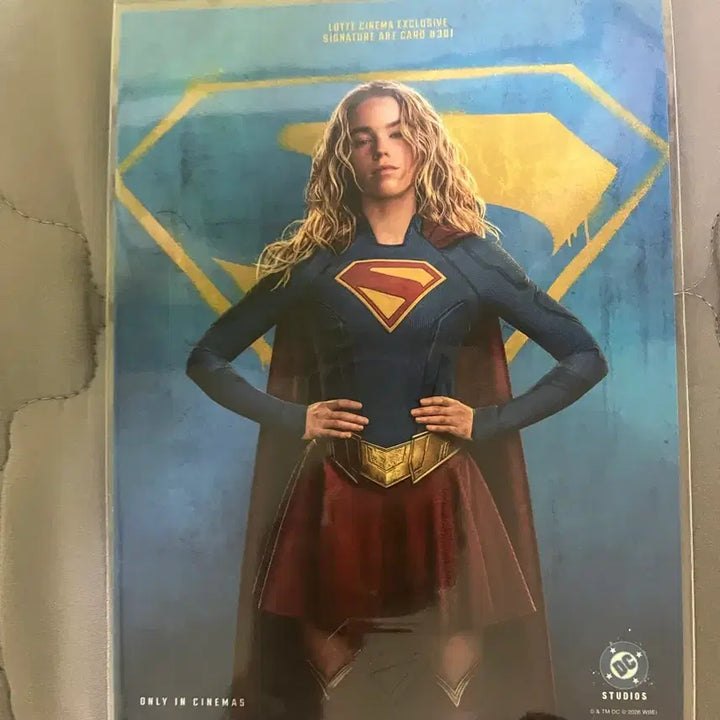 [BUNJANG] Supergirl Art Card / 슈퍼걸 아트카드