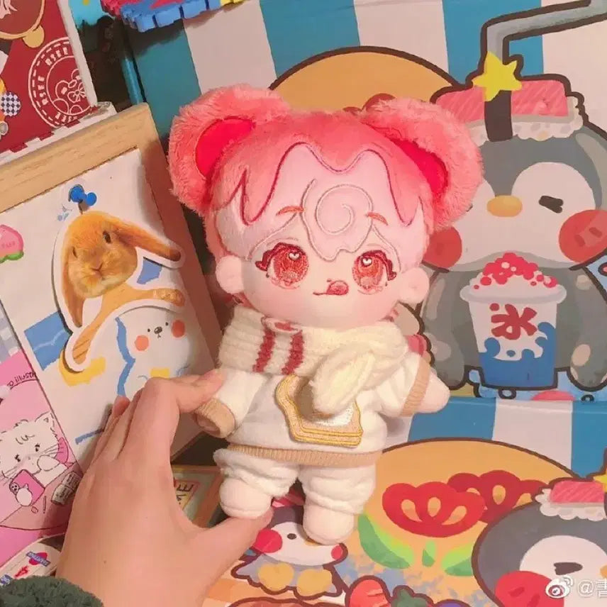 [BUNJANG] Moomin (Unassigned) 20cm Doll / 딸기쭈빌레 딸쭈 무솜인덕장터 솜깅 솜인형 무속성 20cm 양도