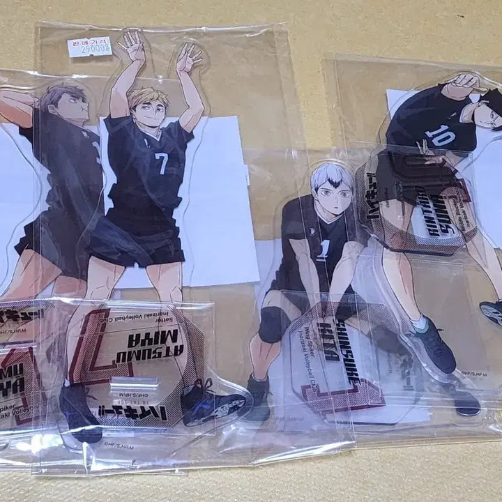 [BUNJANG] Haikyuu Inarizaki Big Acrylic Stand Bundle Set / !택배비 무료!하이큐 이나리자키 빅 아크릴 스탠드 일괄 팝니다