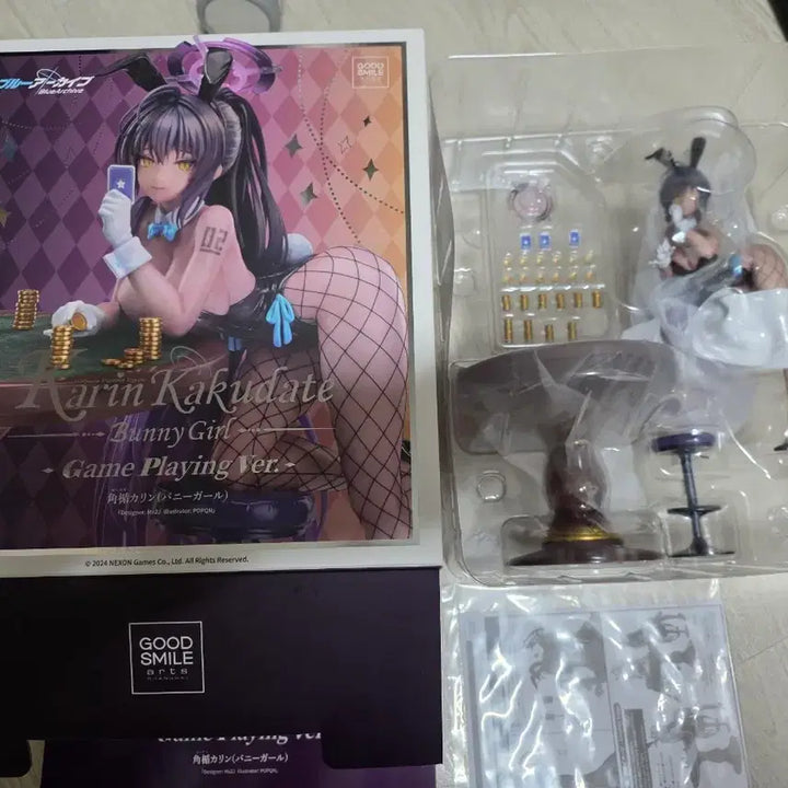 [BUNJANG] Good Smile Company Blue Archive Asuna &amp; Karin Bunny Girl Figure Set / 굿스마일 블루아카이브 아스나 카린 바니걸 피규어 2종 세트