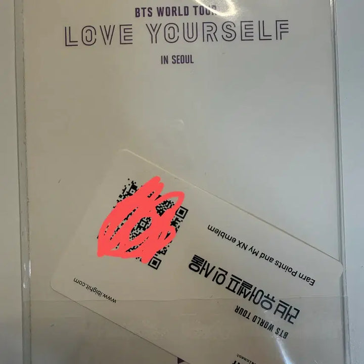 [BUNJANG] BTS Jungkook Love Yourself Speak Yourself Seoul Movie POB Photocard / 방탄소년단 bts seoul 영화 엽서 정국 특전 럽유셆 포카