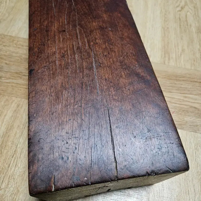 [BUNJANG] Old Boxwood Fabric Smoother / 오래된 박달나무 명주 다듬이
