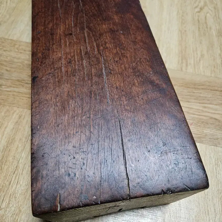 [BUNJANG] Old Boxwood Fabric Smoother / 오래된 박달나무 명주 다듬이
