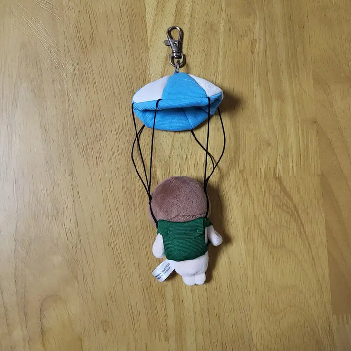 [BUNJANG] Nameko Parachute Doll Keyring / [나메코] 나메코 팝업 낙하산 인형키링