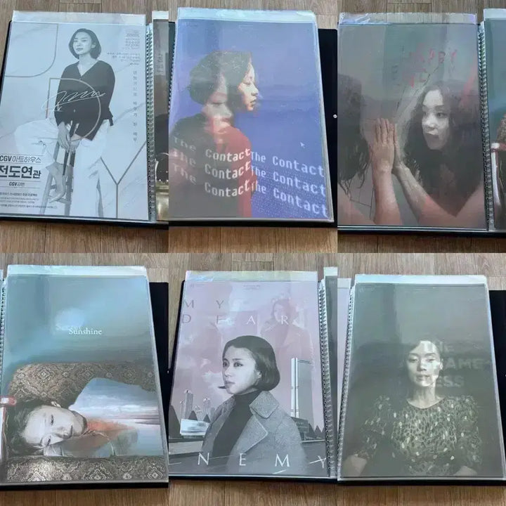 [BUNJANG] Jeon Do-yeon Masterpiece Collection: Movie Posters &amp; Postcards / 전도연 특별전 포스터 해피엔드 무뢰한 접속 멋진하루 밀양이창동 친필싸인