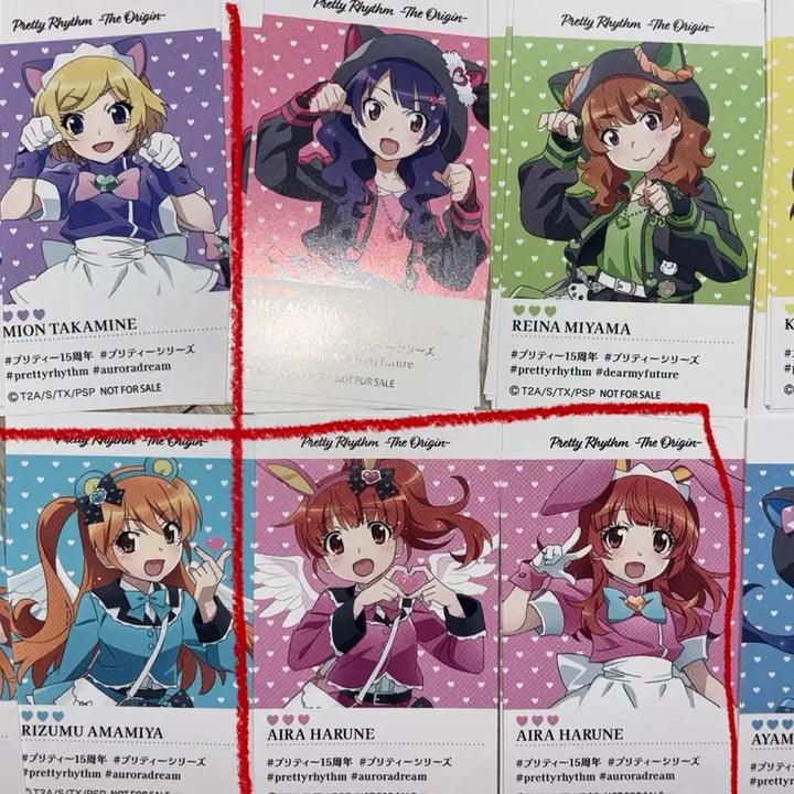 [BUNJANG] PriPara Pretty Rhythm Guruguru Pari Japan Pop-up Exclusive Cards / 프리티리듬 프리스톤 그루가레 일본 팝업 특전 카드