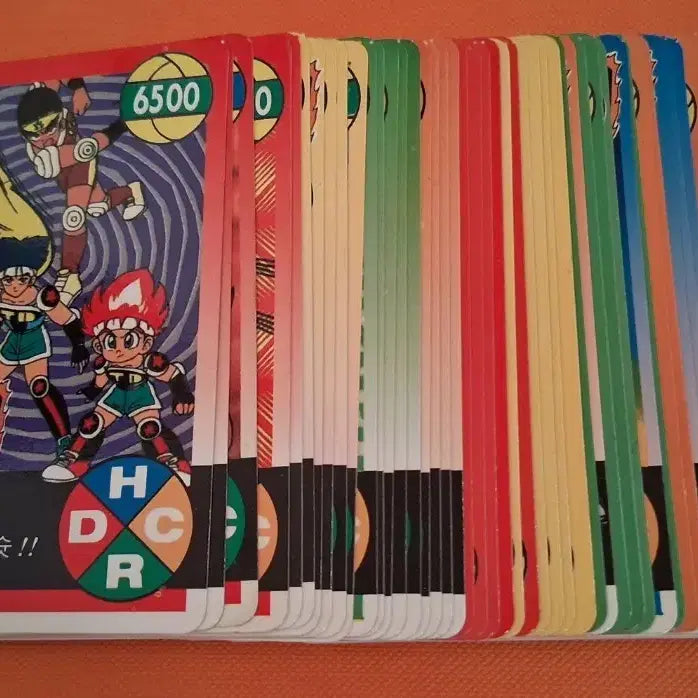 [BUNJANG] GooDoo King Tongki Korean Card Full Set (50 Cards) / 피구왕 통키 카드 50장 세트 한글판