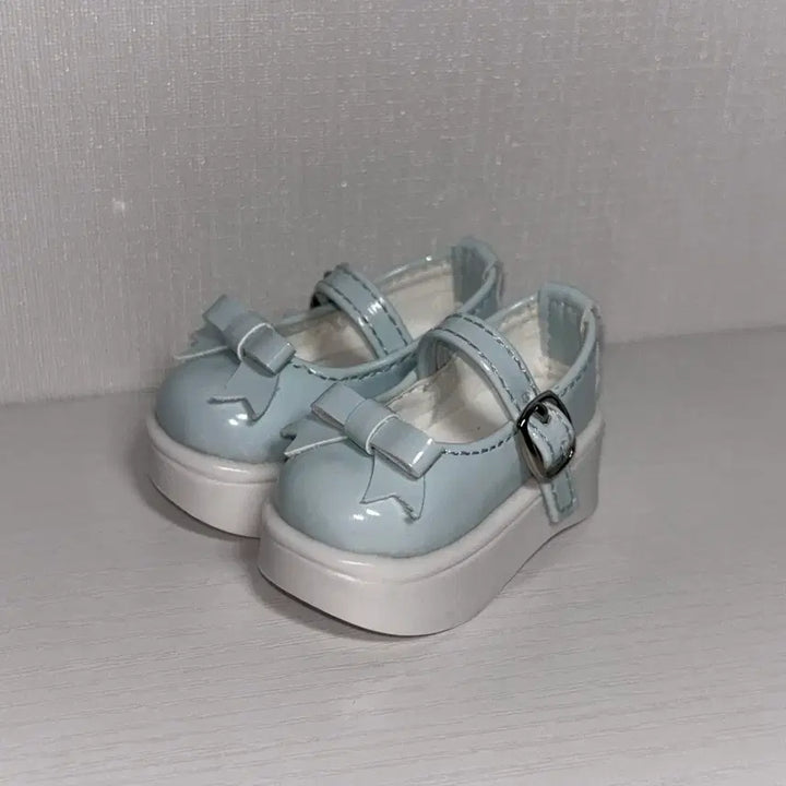 [BUNJANG] MDD MSD Ball Jointed Doll Shoes - Sky Blue Heels / Mdd msd 구체관절인형 신발 구두
