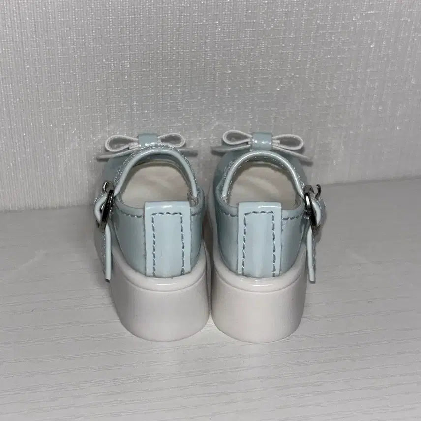 [BUNJANG] MDD MSD Ball Jointed Doll Shoes - Sky Blue Heels / Mdd msd 구체관절인형 신발 구두
