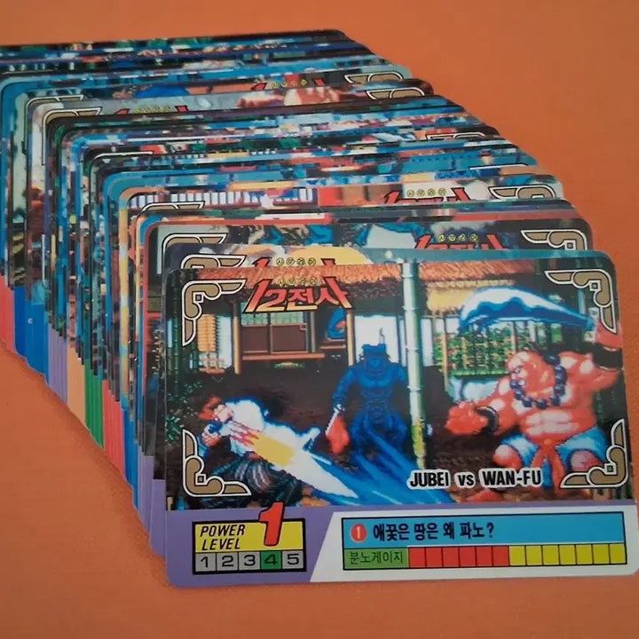 [BUNJANG] 12 Warriors Prism Cards (3) and Normal Cards (50) Set / 12전사 카드 프리즘3장 노멀 50장 세트 판매