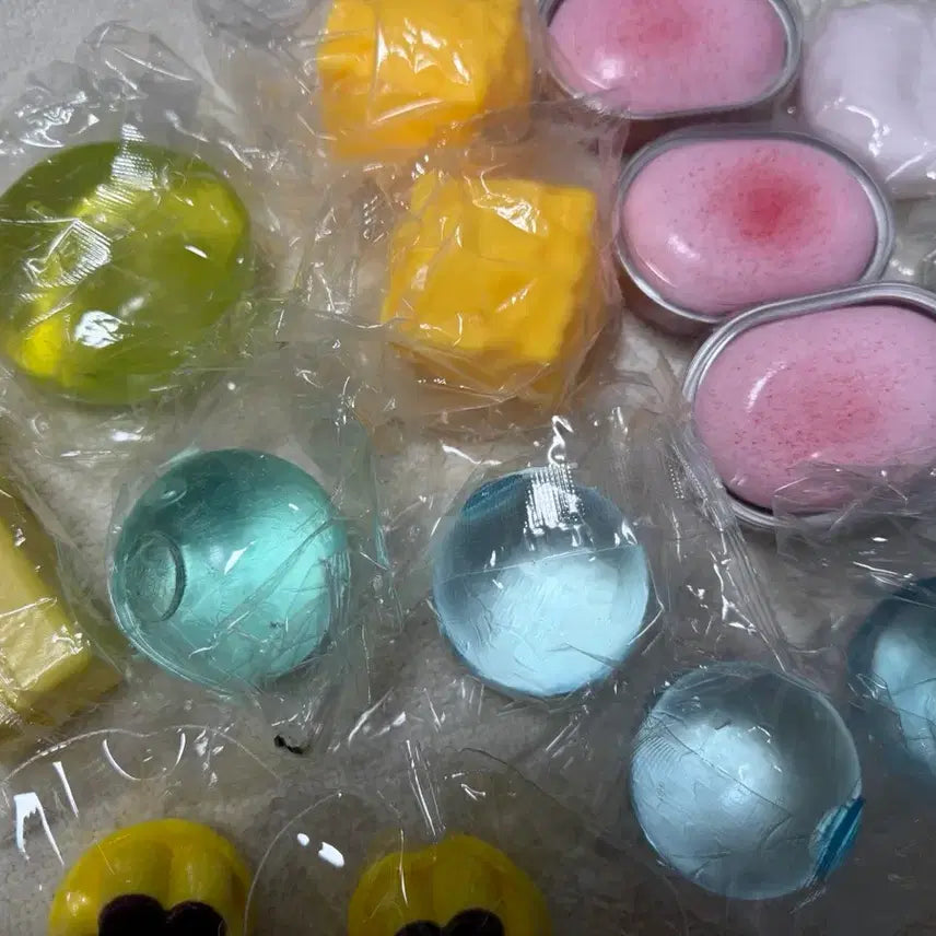 [BUNJANG] Various Squishy Toys - Apple, Butter, Pudding, Cheese, Bread, Transparent, Beads / 말랑이 스퀴시 타바스퀴시 치즈말랑이 청사과 버터 스퀴시 쫀득